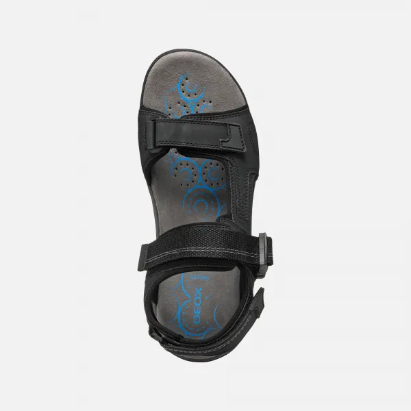 Black men's sandals Geox Spherica EC5 - Men