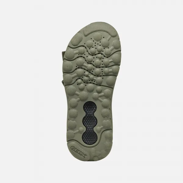 Khaki men's sandals Geox Spherica Actif X S - Men's