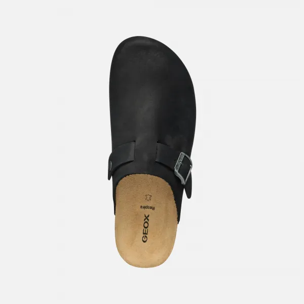 Black men's slippers Geox Ghita - Men's
