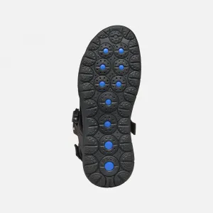 Dark brown men's sandals Geox Spherica EC5 - Men's