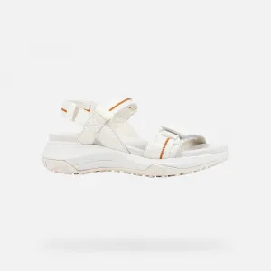 White women's sandals Geox Sorapis + Grip - Women