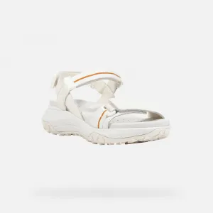 White women's sandals Geox Sorapis + Grip - Women