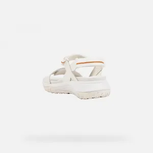 White women's sandals Geox Sorapis + Grip - Women