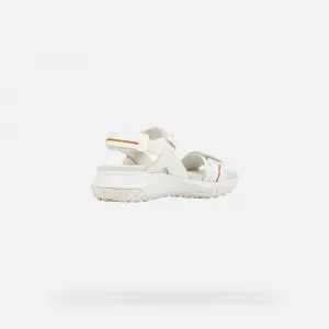 White women's sandals Geox Sorapis + Grip - Women