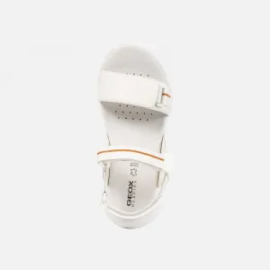 White women's sandals Geox Sorapis + Grip - Women