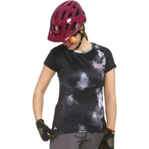 HORSEFEATHERS Dámsky bike dres Deco - grayscale GRAY velikost M