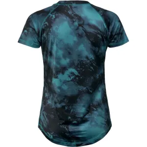HORSEFEATHERS Dámsky bike dres Deco - petrol camo BLUE velikost M
