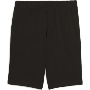 Puma ESSENTIALS NO1 LOGO JERSEY SHORTS 10 B Chlapčenské šortky, čierna, veľkosť