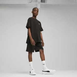 Puma ESSENTIALS NO1 LOGO JERSEY SHORTS 10 B Chlapčenské šortky, čierna, veľkosť