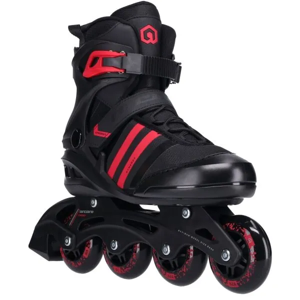 Arcore SYNERGY Fitness inline korčule, čierna, veľkosť