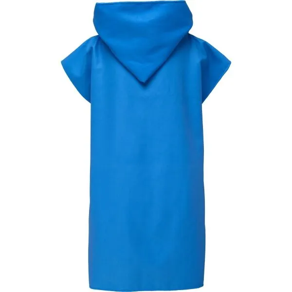 AQUOS SEA PONCHO M Detské pončo z rýchloschnúceho materiálu, modrá, veľkosť