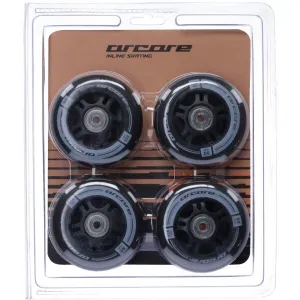 Arcore INLINE WHEELS 4PACK 80-82A Inline kolieska, čierna, veľkosť