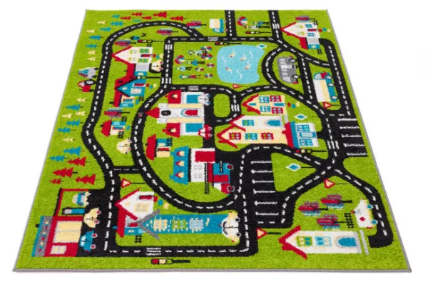 Koberec Agnella Funky Top Super Mesto C limetka
