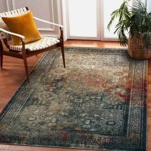 Koberec SUPERIOR MAMLUK orientálny vintage smaragd
