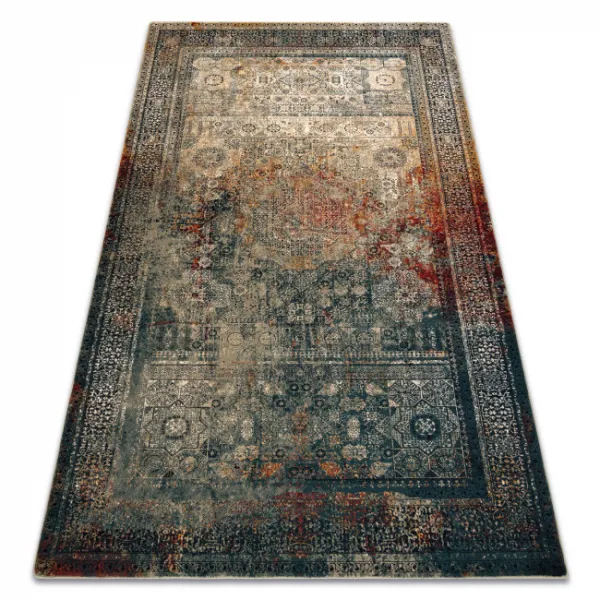 Koberec SUPERIOR MAMLUK orientálny vintage smaragd