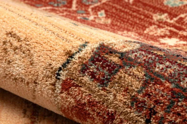 Koberec KASHQAI 4327 101 Patchwork terakota