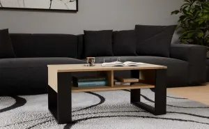 TP Living Konferenční stolek Lawa MODERN 2P dub artisan/černý
