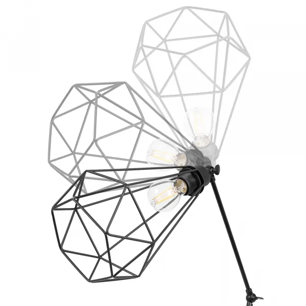 TooLight Stojacia lampa Reno APP540-1F čierna