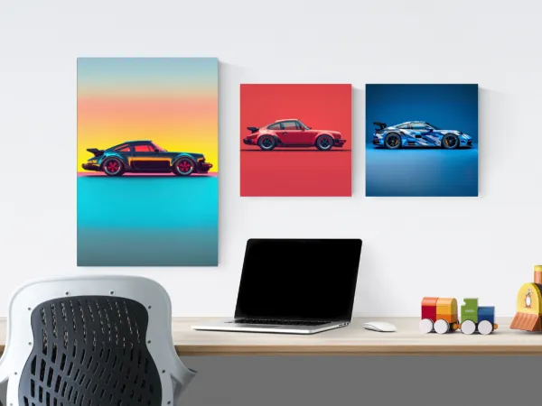 Benlemi Obraz na plátne na stenu NOČNÁ JAZDA Zvoľte rozmer: 75 x 100 cm