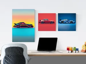 Benlemi Obraz na plátne na stenu NOČNÁ JAZDA Zvoľte rozmer: 75 x 100 cm