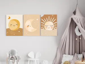 Benlemi Obraz na plátne na stenu MESIAC Zvoľte rozmer: 75 x 100 cm