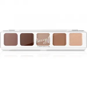 Barry M Mini Palette krémové tiene odtieň The Nudes 5.1 g