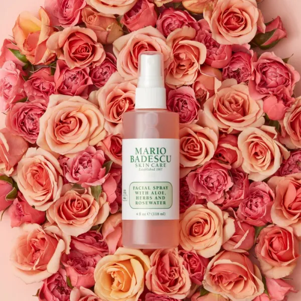 Mario Badescu Facial Spray with Aloe, Herbs and Rosewater tonizačná pleťová hmla pre rozjasnenie a hydratáciu 236 ml