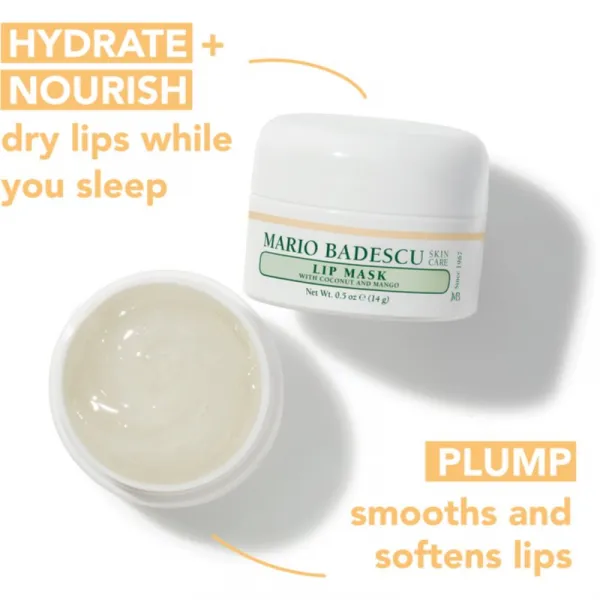 Mario Badescu Lip Mask with Coconut and Mango hydratačná maska na pery 14 g