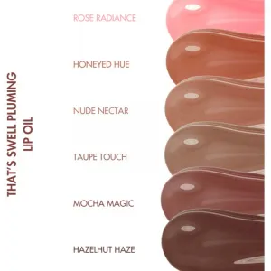Barry M That's Swell! Peptide Plumping Lip Oil olej na pery pre objem odtieň Hazelnut Haze 6.5 ml