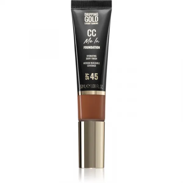 Dripping Gold CC Me In ľahký make-up SPF 45 odtieň Amber 09 32 ml