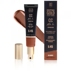 Dripping Gold CC Me In ľahký make-up SPF 45 odtieň Amber 09 32 ml