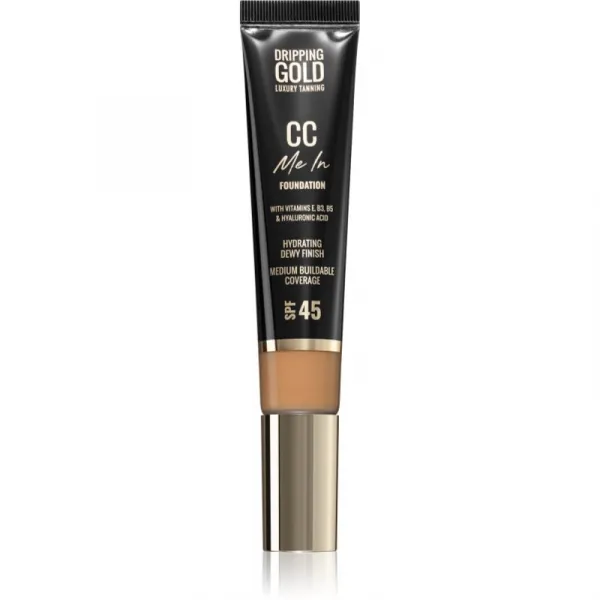 Dripping Gold CC Me In ľahký make-up SPF 45 odtieň Rich 10 32 ml