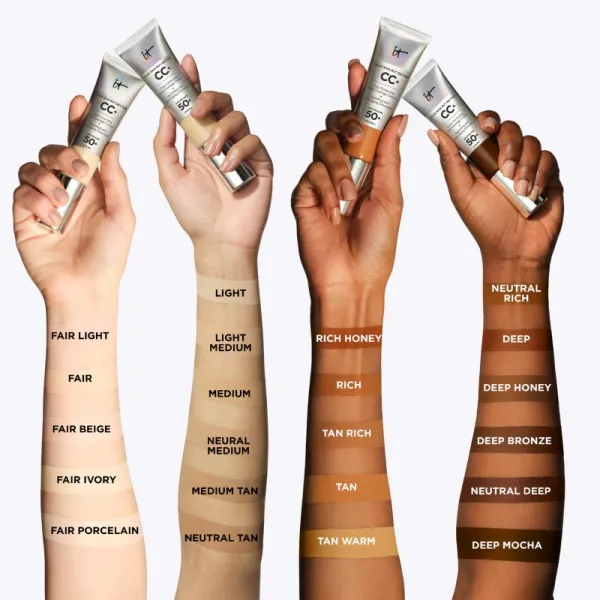 IT Cosmetics Your Skin But Better CC+ CC krém SPF 50+ odtieň Medium 32 ml