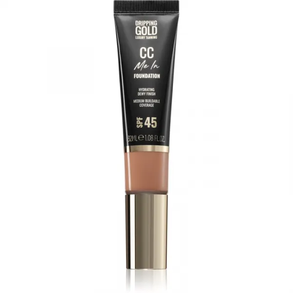Dripping Gold CC Me In ľahký make-up SPF 45 odtieň Honey 6.5 32 ml