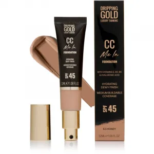 Dripping Gold CC Me In ľahký make-up SPF 45 odtieň Honey 6.5 32 ml