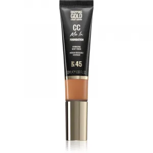 Dripping Gold CC Me In ľahký make-up SPF 45 odtieň Chestnut 8.5 32 ml