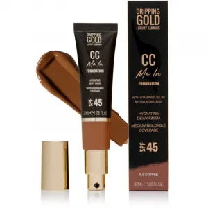 Dripping Gold CC Me In ľahký make-up SPF 45 odtieň Coffee 9.5 32 ml