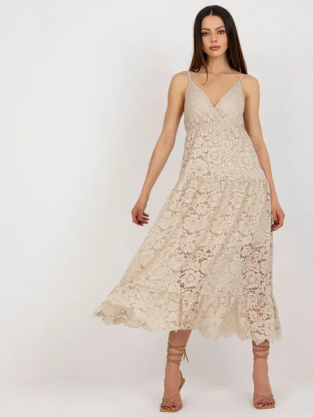 Dress-TW-SK-BI-8247.62P-beige