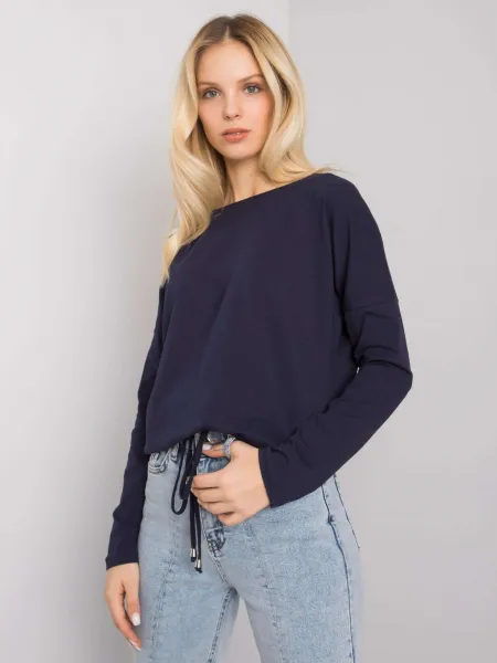 Blouse-RV-BZ-5122.08P-navy blue