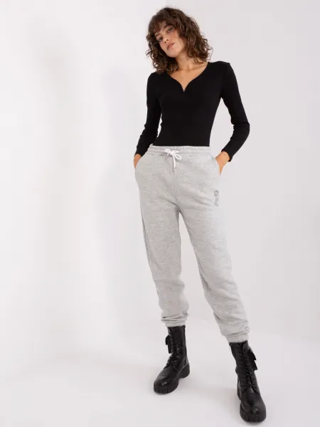 Sweatpants-D10047O62214B2-light gray