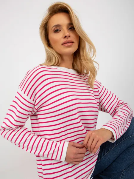 Sweater-LC-SW-6006.22-White-Pink