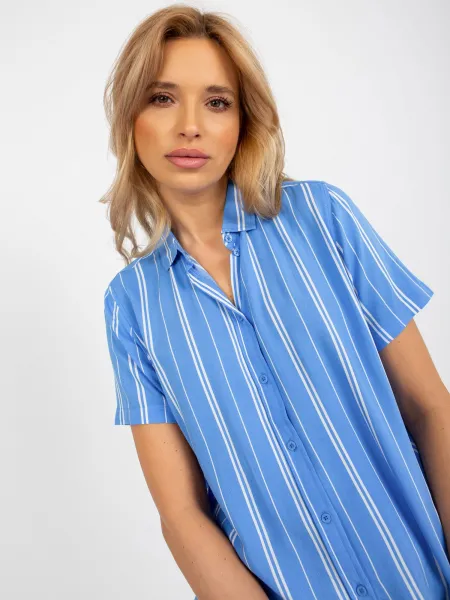 Blouse-D73771M11063A-blue
