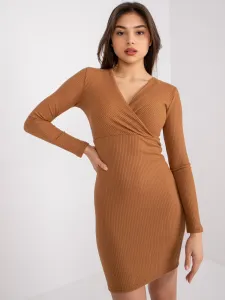 Dress-LK-SK-508706.92-light brown