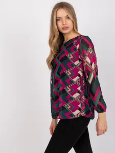 Blouse-DHJ-BZ-8643-2.67P-dark green