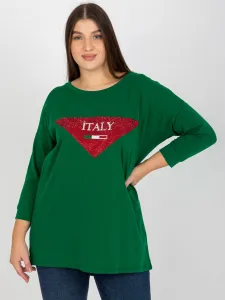 Blouse-VI-BZ-2911.82P-dark green