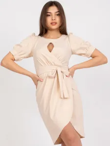 Dress-LK-SK-508622.06P-light beige