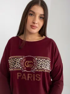 Blouse-VI-BZ-2901.49P-dark purple