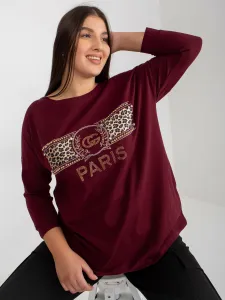 Blouse-VI-BZ-2901.49P-dark purple
