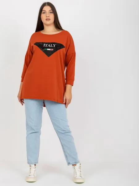 Blouse-VI-BZ-2911.82P-dark orange