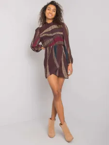 Dress-DHJ-SK-15265.90-dark brown